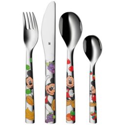 MICKEY - COFFRET 4 COUVERTS INOX