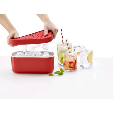 BAC A GLAÇONS AVEC RESERVE - ROUGE – Image 5
