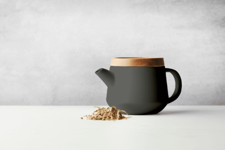 THEIERE EN CERAMIQUE-ACACIA - NOIRE – Image 2