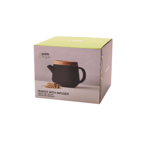 THEIERE EN CERAMIQUE-ACACIA - NOIRE – Image 3