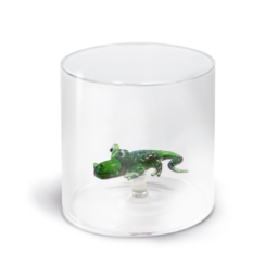 GOBELET EN VERRE BOROSILICATE 25 cl - CROCODILE