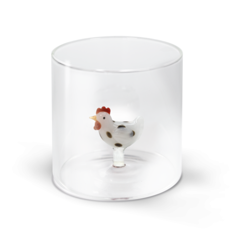 GOBELET EN VERRE BOROSILICATE 25 cl - POULE
