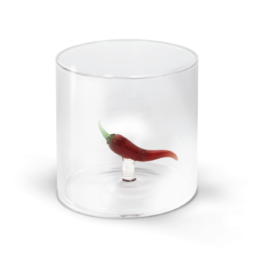 GOBELET EN VERRE BOROSILICATE 25 cl - PIMENT