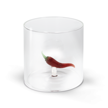 GOBELET EN VERRE BOROSILICATE 25 cl - PIMENT