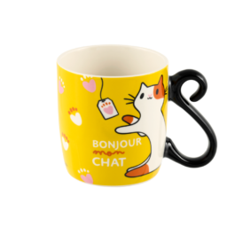 MUG CHAT - BONJOUR MON CHAT