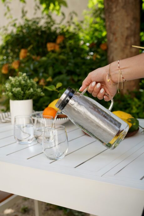 CARAFE FILTRANTE EN VERRE ET INOX – Image 4