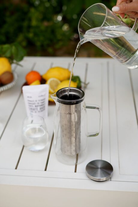CARAFE FILTRANTE EN VERRE ET INOX – Image 3