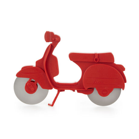 ROULETTE A PIZZA - SCOOTER ROUGE