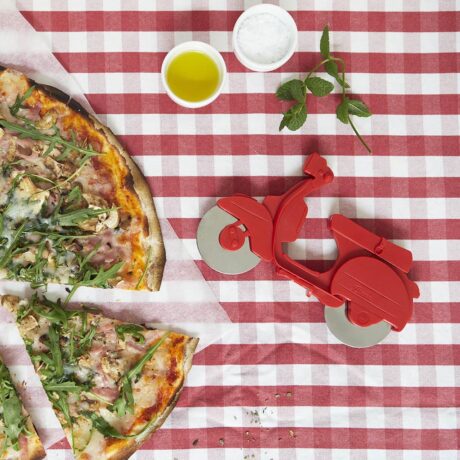 ROULETTE A PIZZA - SCOOTER ROUGE – Image 2