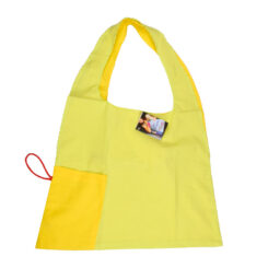 SAC PLIABLE COTON BIO - JAUNE