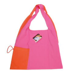 SAC PLIABLE COTON BIO - ROSE