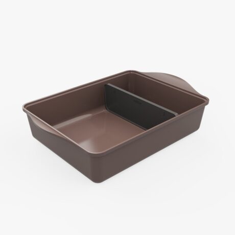 L'INCROYABLE PLAT A FOUR - TAUPE