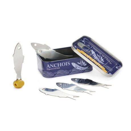 SET 6 PICS APERITIF - CONSERVERIE ANCHOIS