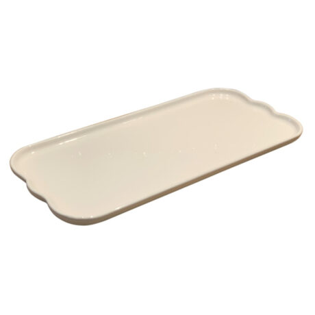 PLAT A CAKE EN CERAMIQUE - ARGILE