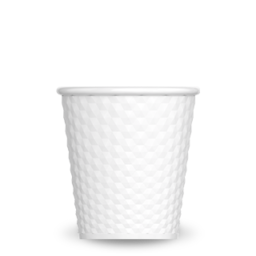 TASSE CAFE NID D'ABEILLE EN SILICONE - BLANC