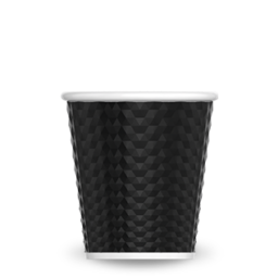 TASSE CAFE NID D'ABEILLE EN SILICONE - BLACK