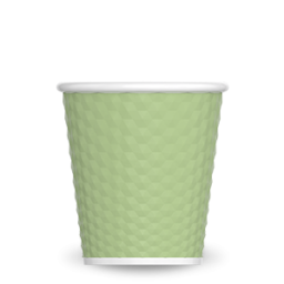 TASSE CAFE NID D'ABEILLE EN SILICONE - VERT ANIS