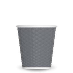 TASSE CAFE NID D'ABEILLE EN SILICONE - GRIS