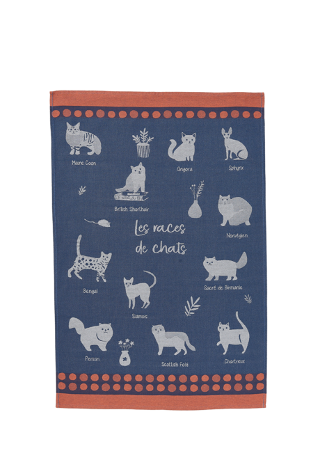 TORCHON - LES RACES DE CHATS