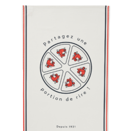 VACHE QUI RIT - TORCHON PORTION DE RIRE