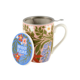 TISANIERE FILTRE ET COUVERCLE - BOUQUET