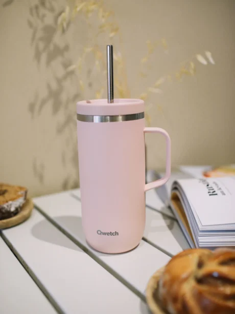 COLD CUP ISOTHERME INOX 600 ml - ROSE POUDRE – Image 2