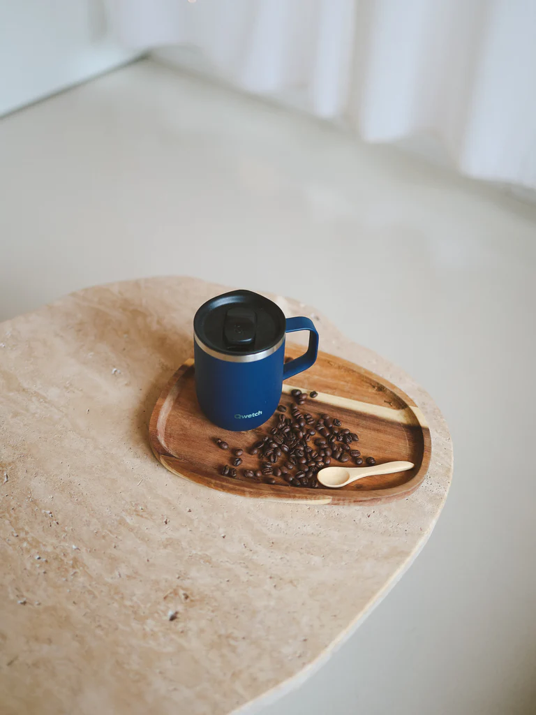 MUG ISOTHERME INOX 350 ml - BLEU NUIT – Image 2