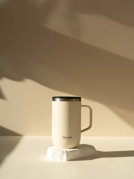 MUG/TISANIERE ISOTHERME INOX 470 ml - SABLE – Image 2
