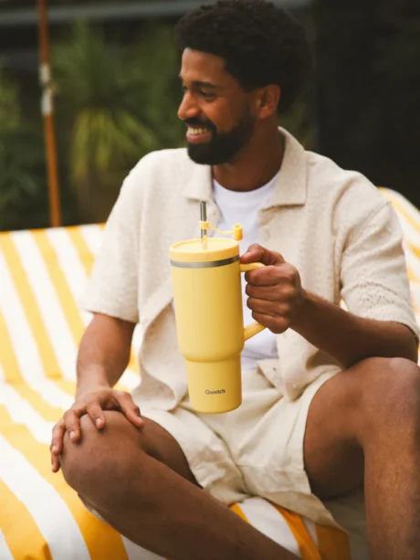 TRAVEL CUP ISOTHERME INOX 900 ml - CITRON – Image 3