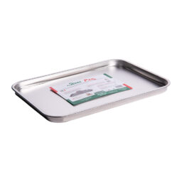 PLAQUE PATISSERIE INOX - 40x28x2 cm