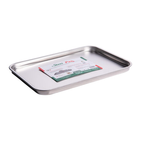 PLAQUE PATISSERIE INOX - 40x28x2 cm