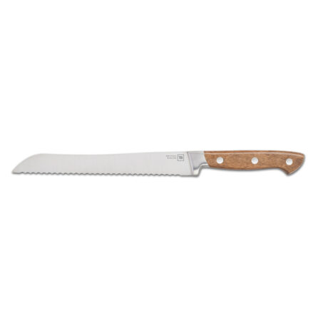 COUTEA A PAIN 20 cm - BOIS DE NOYER MODELE GEORGES