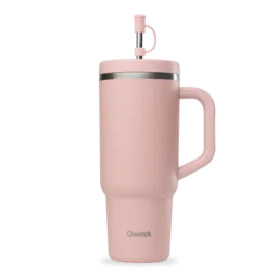 TRAVEL CUP ISOTHERME INOX 900 ml - ROSE POUDRE