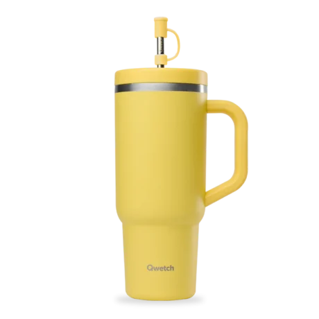 TRAVEL CUP ISOTHERME INOX 900 ml - CITRON