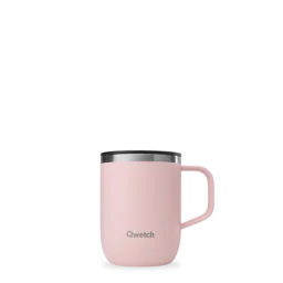 MUG ISOTHERME INOX 350 ml - ROSE PASTEL