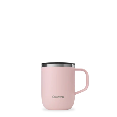 MUG ISOTHERME INOX 350 ml - ROSE PASTEL