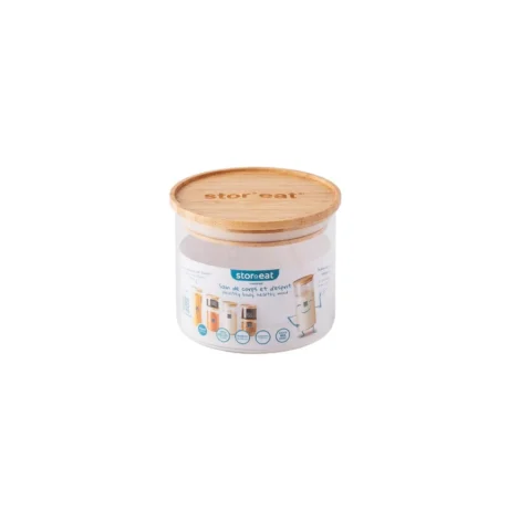 BOCAL DE STOCKAGE EN VERRE 400 ml – Image 2