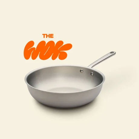 ATMA - THE WOK EN INOX - 28 cm