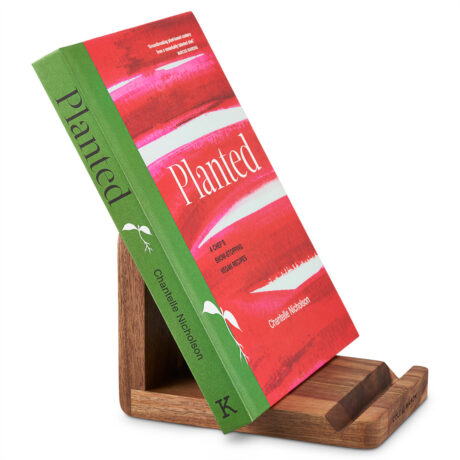 SUPPORT POUR LIVRE ET TABLETTE EN ACACIA – Image 5