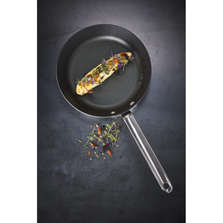 BLACK IRON - POELE EN FER ET CARBONE 30 cm – Image 4