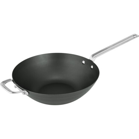 BLACK IRON - WOK EN FER ET CARBONE 30 cm