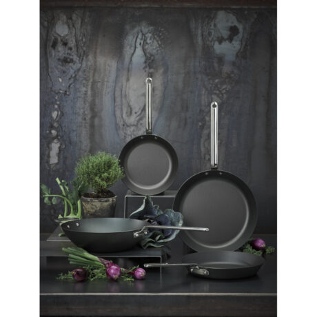 BLACK IRON - WOK EN FER ET CARBONE 30 cm – Image 5