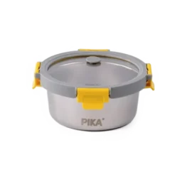 BOITE ALIMENTAIRE INOX 650ml RONDE - PIKA