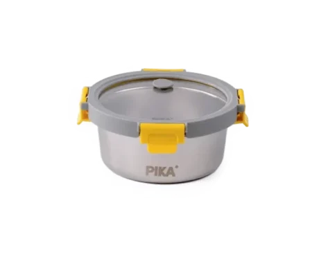 BOITE ALIMENTAIRE INOX 650ml RONDE - PIKA