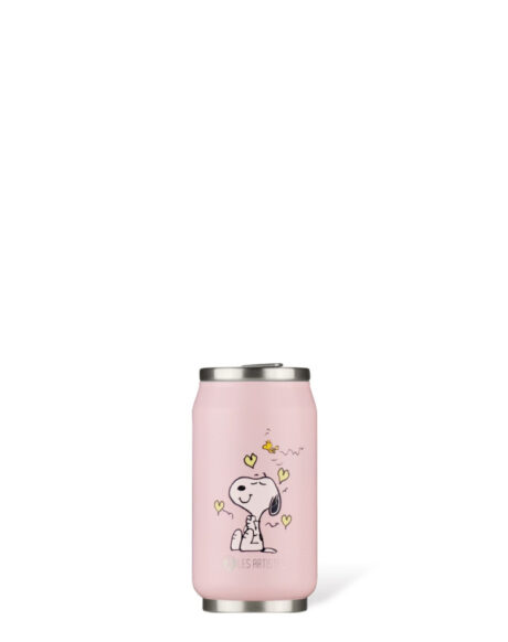 SNOOPY ENJOY PINK - CANETTE ISOTHERME 280 ml