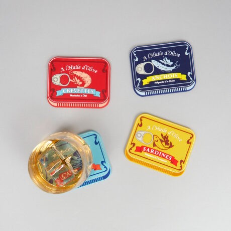 SET 4 DESSOUS DE VERRE - CONSERVERIE – Image 4