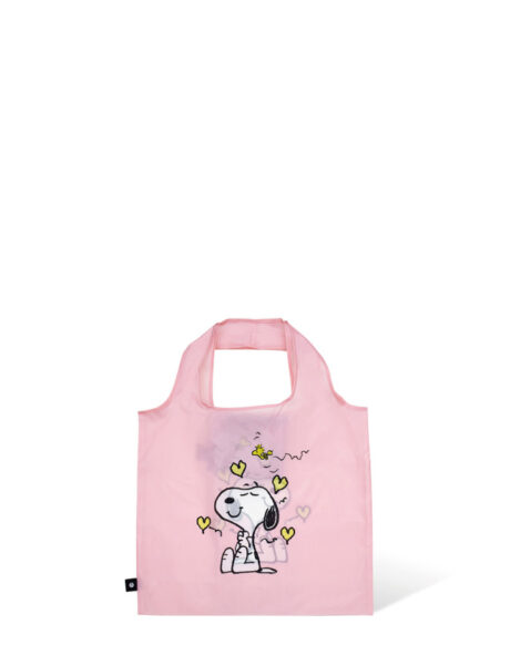 SNOOPY ENJOY PINK - SAC RECYCLE