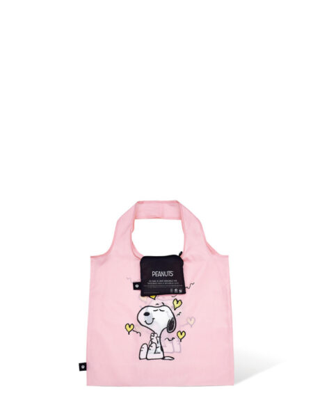 SNOOPY ENJOY PINK - SAC RECYCLE – Image 2