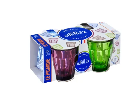 DURALEX - LOT 4 GOBELETS PICARDIE COULEURS – Image 2