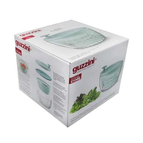 ESSOREUSE A SALADE AVEC COUVERCLE D. 26 cm - GUZZINI - VERT – Image 6